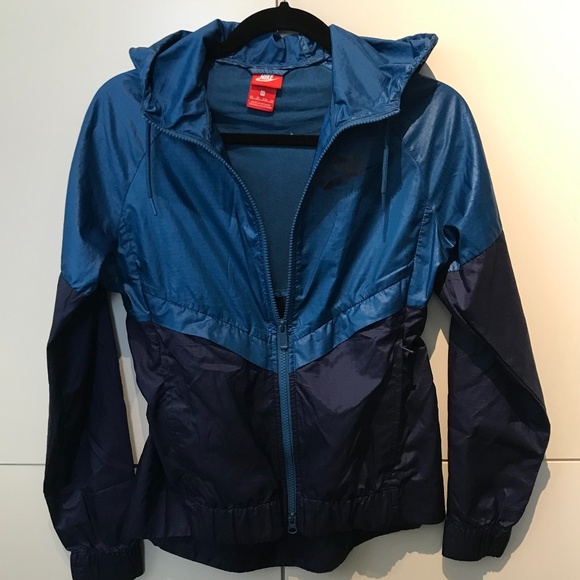 Nike Blue Wind Breaker Jacket - Picture 3 of 10